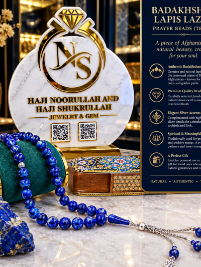 Authentic Badakhshan Lapis Lazuli Tasbih